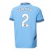 Manchester City Kyle Walker #2 Domácí Dres 2024-25 Krátkým Rukávem